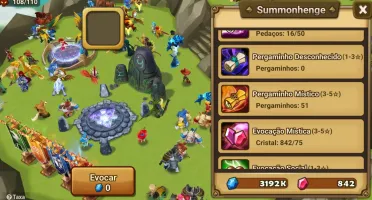 Conta summoners war (servidor Japonês) muitos anos parado