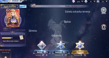 SAINT SEIYA AWAKENING - COM GEMAS AVANÇADAS E LIVROS