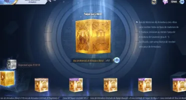 SAINT SEIYA AWAKENING - COM GEMAS AVANÇADAS E LIVROS