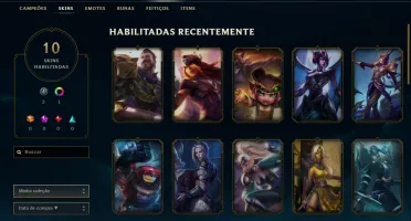 CONTA DE LEAGUE OF LEGENDS DIAMANTE 150 REAIS