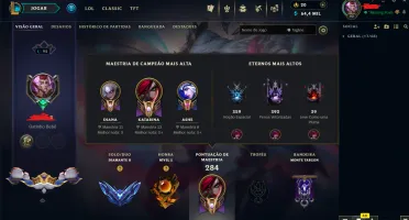 Conta Ex Mestre Com Muitas Skins De Adc - Aceito Ofertas