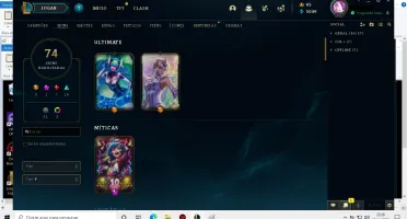 Conta League of Legends