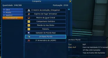 Conta mid game no LADMO servidor Alphamon
