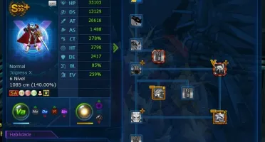 Conta mid game no LADMO servidor Alphamon