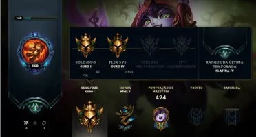 CONTA LVL 156 55 SKINS BORDA PLATINA OURO 1