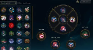 CONTA LVL 156 55 SKINS BORDA PLATINA OURO 1