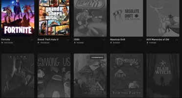 Conta da epic com jogos + upada no gta v