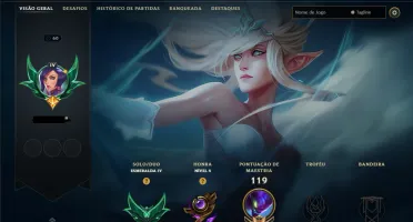 Conta Lol Esmeralda 4