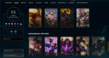 Conta Lol Esmeralda 4