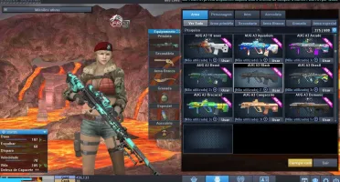 Vendo Conta de Point Blank Major 1 Com Máscaras TROOLFACE Bu