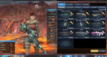 Vendo Conta de Point Blank Major 1 Com Máscaras TROOLFACE Bu