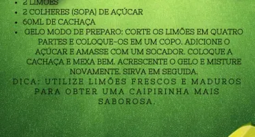 Como fazer a melhor caipirinha brasileira