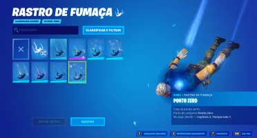 Conta Fortnite com 9 skins e 250 Vbucks