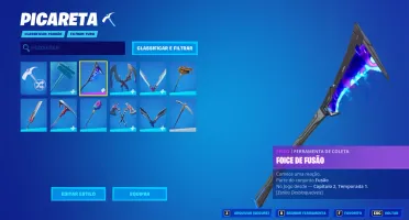 Conta Fortnite com 9 skins e 250 Vbucks