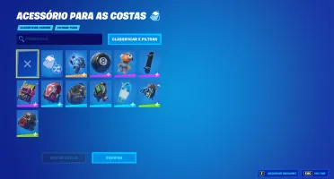 Conta Fortnite com 9 skins e 250 Vbucks