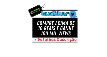 Twitter🎁, Gaste a partir de R$10 e leve brindes que você va