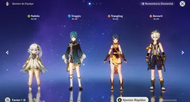 Conta Reroll Nahida + Bennett C1 (Bônus de 1700 Gemas)