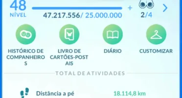 Conta Pokémon Go Lv 48 com 2 anos Veterana Muitos Recursos