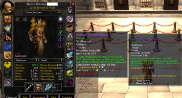 Priest full t10 e pvp + Druid t10 + Shaman wow br 3.3.5