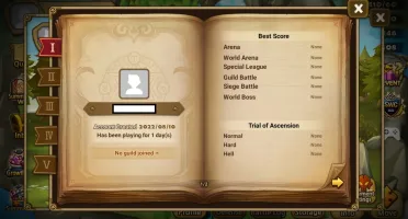 Reroll Summoners War lvl10 com Canon Girl Dark - Bella