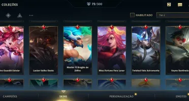 CONTA 74 SKINS FULL PASSE