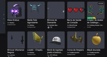 Conta Roblox, 2019 Diversos passes e vários ítens de robux