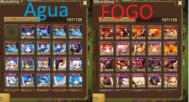 Acc - Yeonhong + Vanessa Varios Nat 4 Ld e Nat5 elementais.