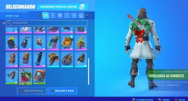 Vendo conta Fortnite com 900 V-Bucks e skins raras