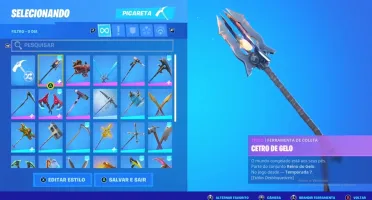 Vendo conta Fortnite com 900 V-Bucks e skins raras