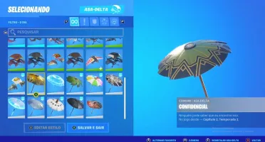 Vendo conta Fortnite com 900 V-Bucks e skins raras