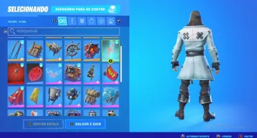Vendo conta Fortnite com 900 V-Bucks e skins raras