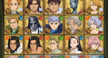 Conta upada 7DS(Seven deadly sins grand cross)