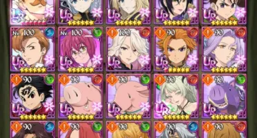 Conta upada 7DS(Seven deadly sins grand cross)