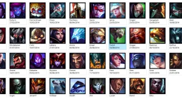 Conta League Of Legends 2012 lv30 Unran 6 skins 79 champs
