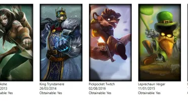 Conta League Of Legends 2012 lv30 Unran 6 skins 79 champs