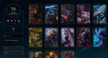 Vendo conta League of legends