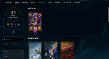 Vendo conta League of legends