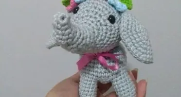 Mini Elefante Amigurumi