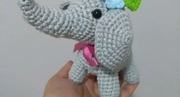 Mini Elefante Amigurumi