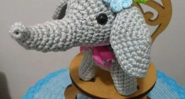 Mini Elefante Amigurumi