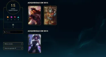 Conta com 3 skins rarrisimas!