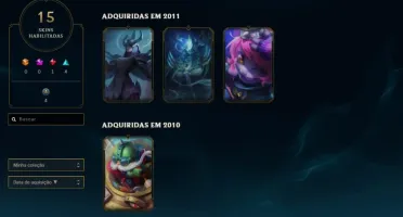 Conta com 3 skins rarrisimas!