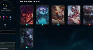 Conta com 3 skins rarrisimas!