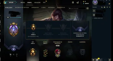 Conta LOL Diamante 4 , LV280 , preço baixo