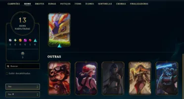 Conta LOL boa pra ADC