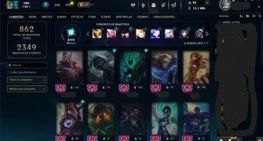 Conta Gold 223 Skins Todos os champs +15 Maestrias