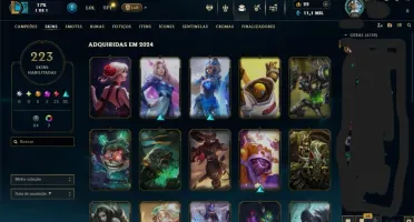 Conta Gold 223 Skins Todos os champs +15 Maestrias