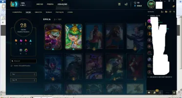 Conta Com Borda PLatina