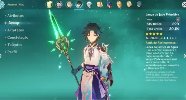 CONTA GENSHIN IMPACT AR 50 - Xiao / Albedo / Qiqi