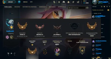 conta de lol gold2 +de 400 skins quase todos os champs